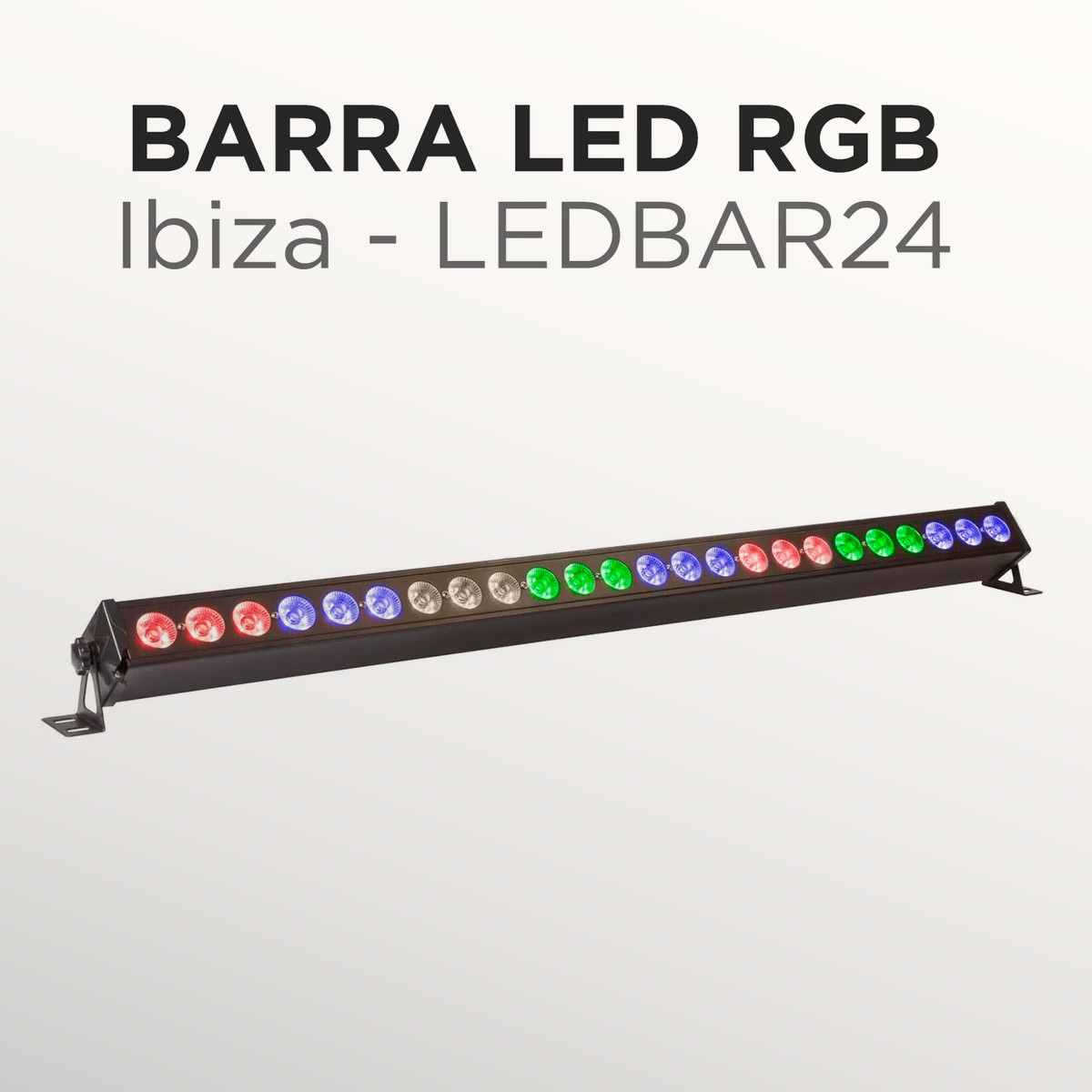 Barra LED RGB Ibiza Light LEDBAR24